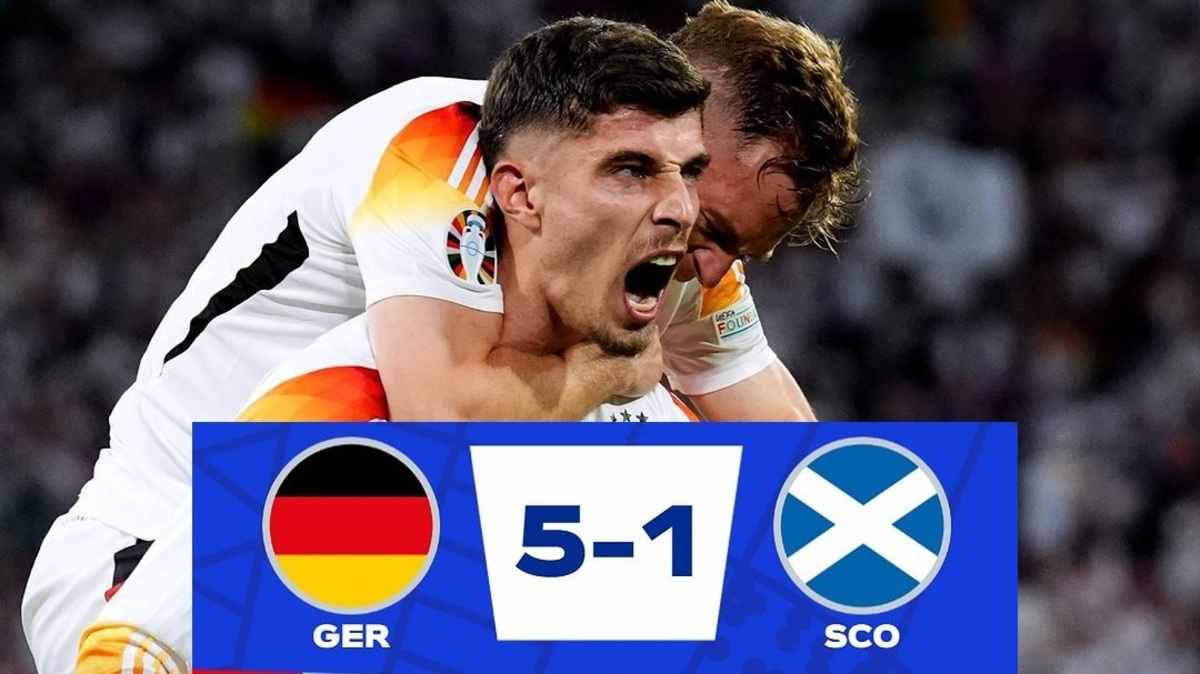 Hasil Euro 2024 & Klasemen Sementra Grup A Usai Jerman Menang 5-1