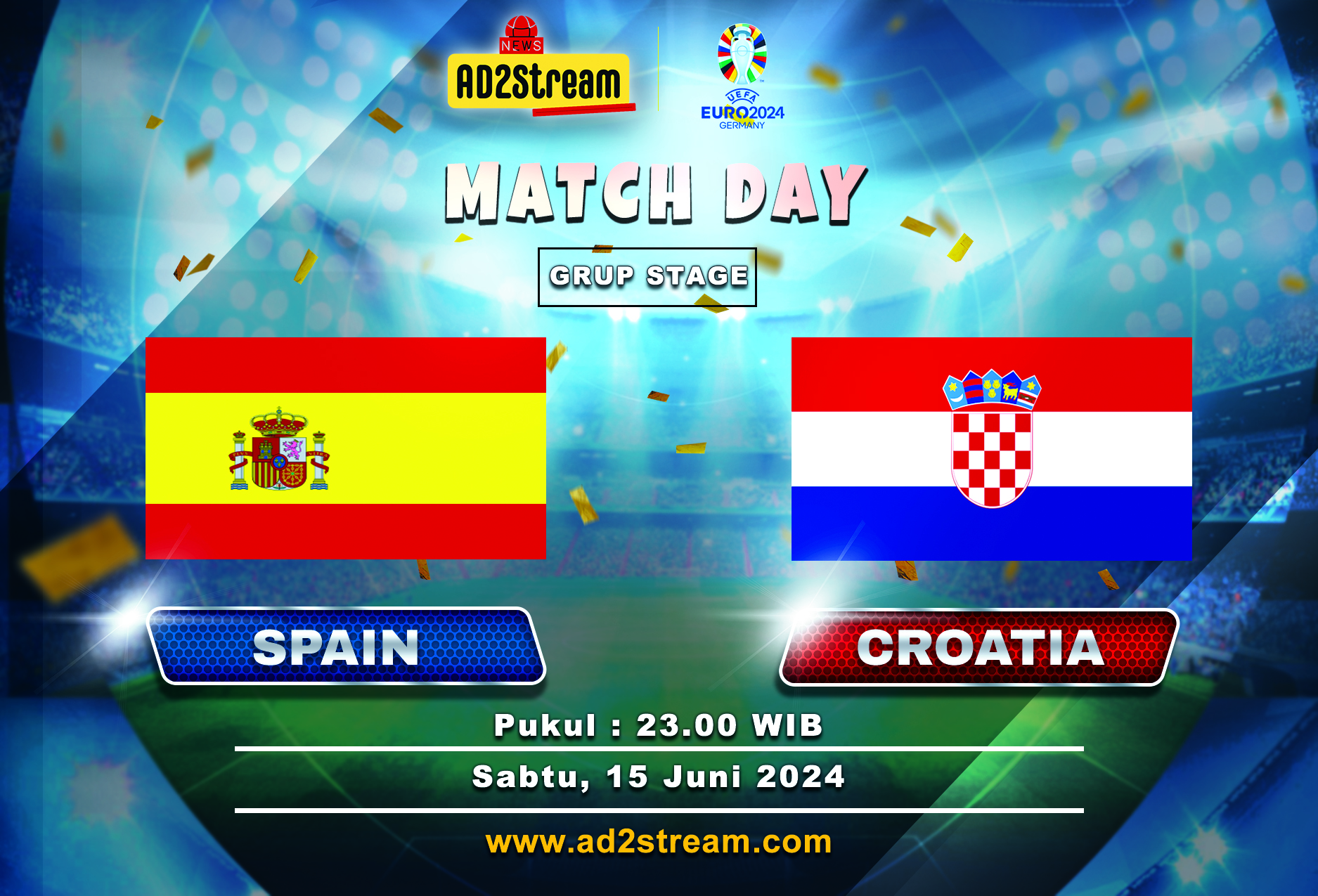 Spain vs kroasia