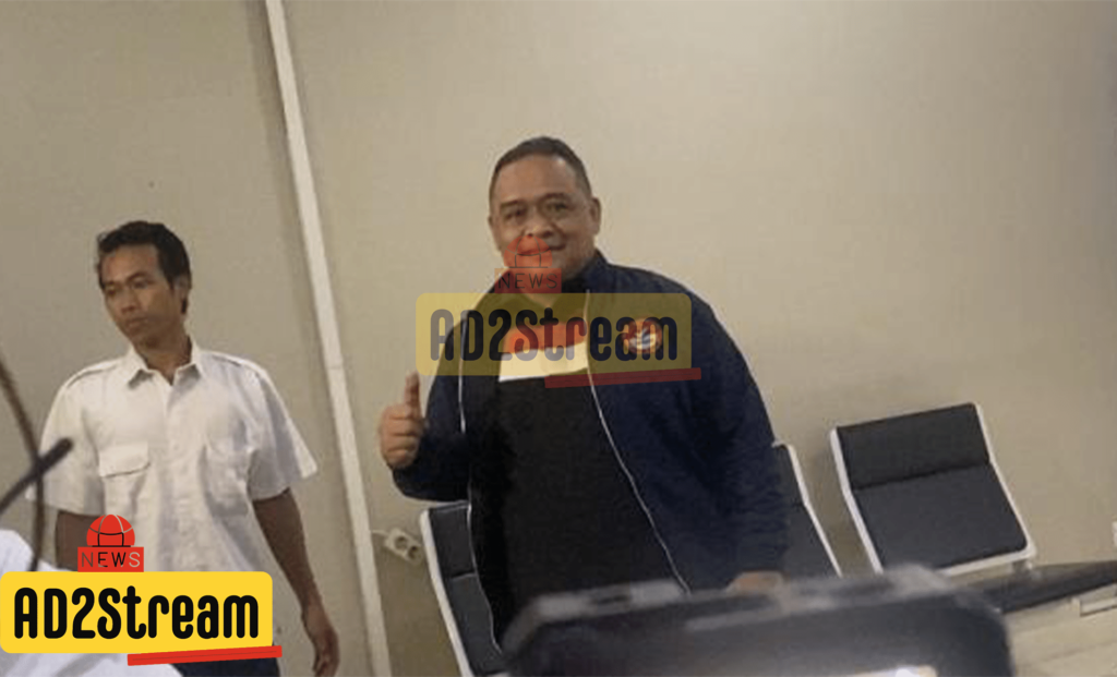 Benny Rhamdani tiba di Gedung Bareskrim