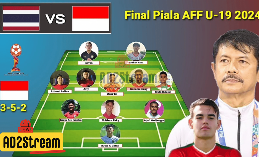 Formasi Susunan Pemain Final Piala AFF U-19 Malam Ini