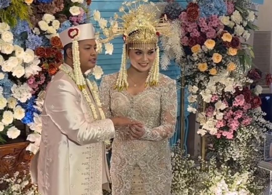 Sah! Dustin Tiffani dan Ditha Rizky Amalia Jadi Pasutri