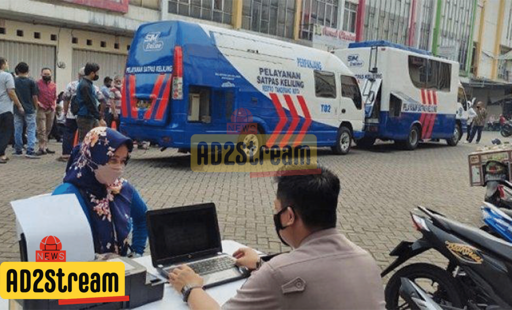 Berikut lokasi pelayanan SIM Keliling di Tangsel hari ini