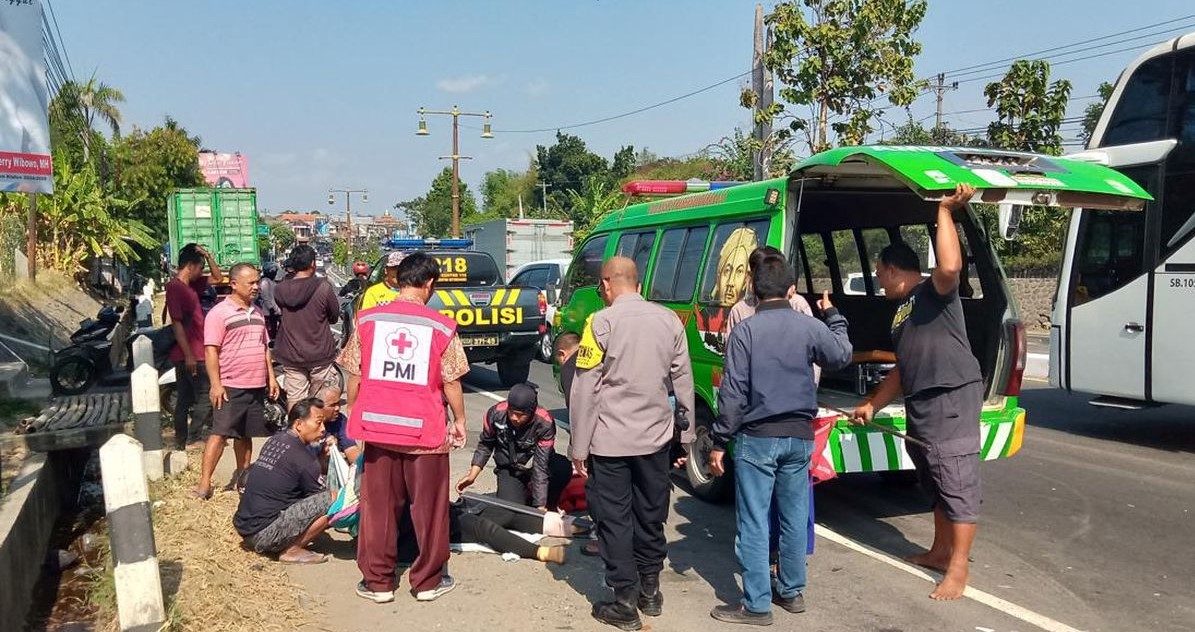 Kecelakaan Lalu Lintas di Jalan Jogja-Solo: Motor vs Motor