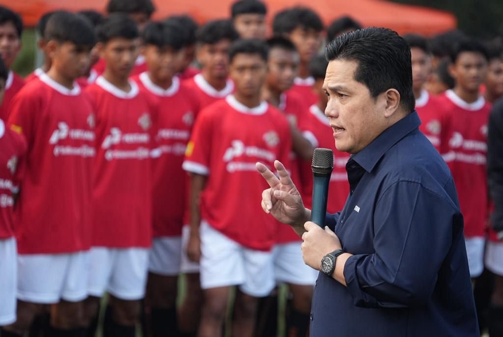 Ketum-PSSI-Erick-Thohir-pantau-langsung-seleksi-pemain-timnas-u-17