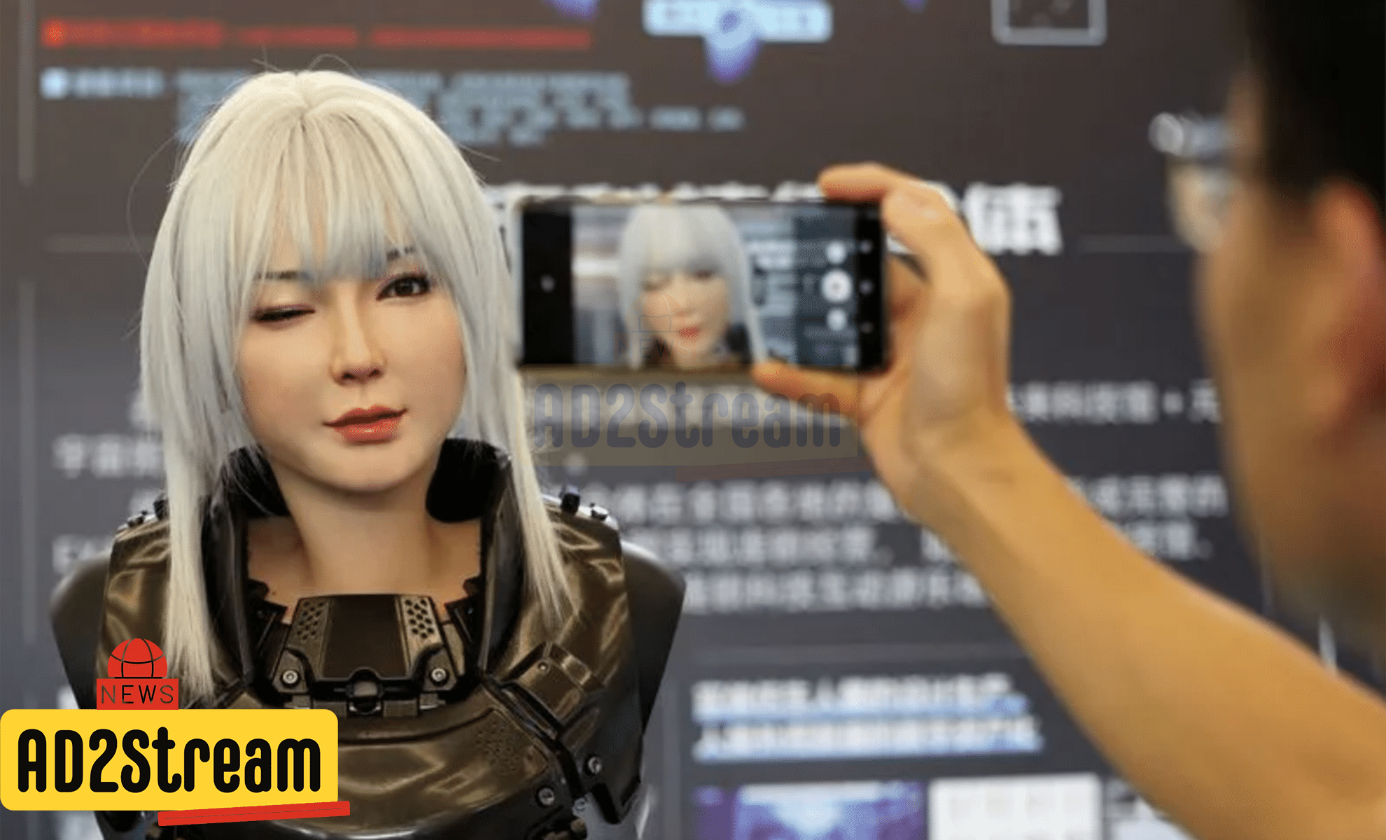 Konferensi Robot Tiongkok Dalam Pengembangan Wajah Humanoids