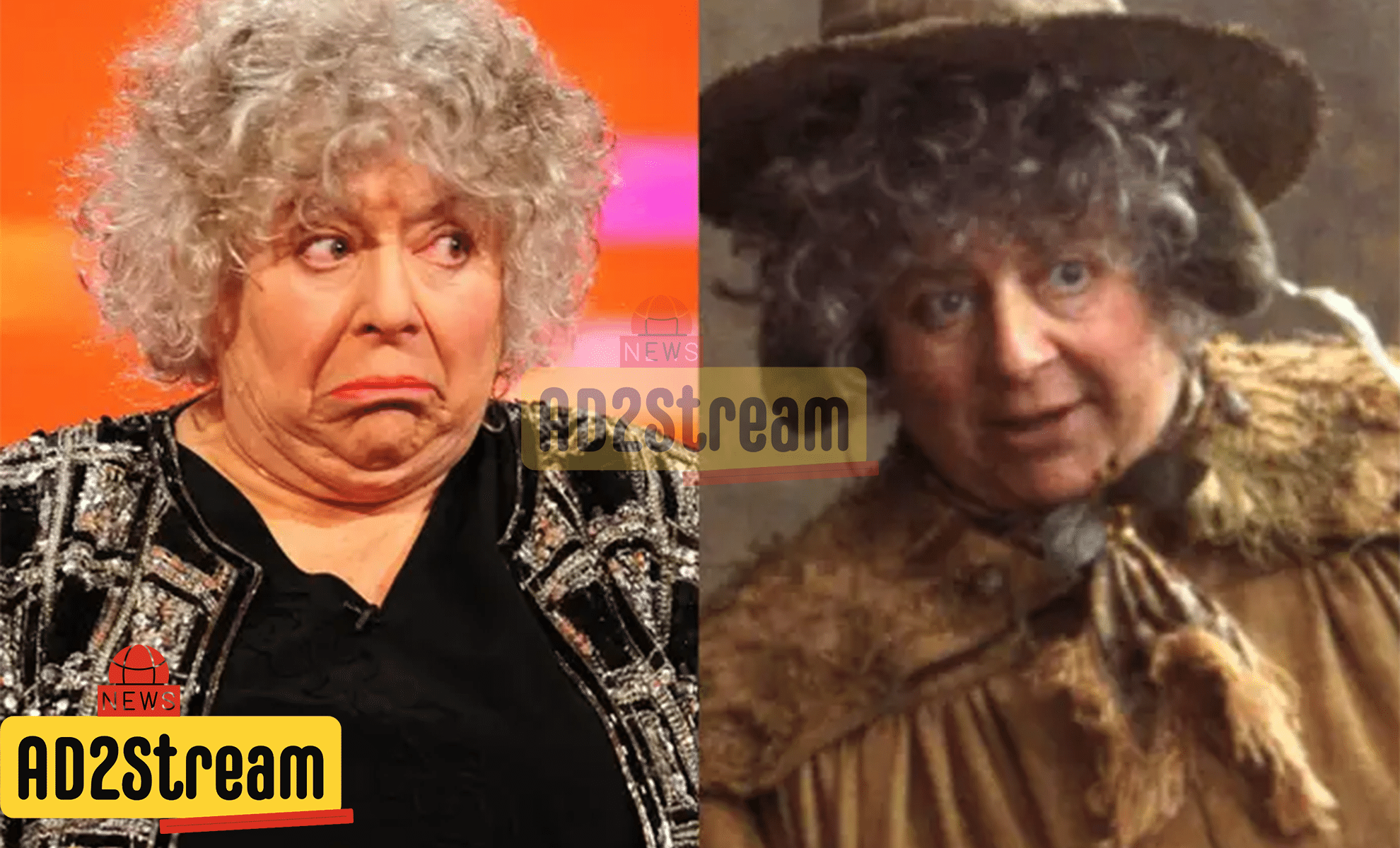 Miriam Margolyes tidak bisa berjalan karena kondisi tulang belakang semakin memburuk