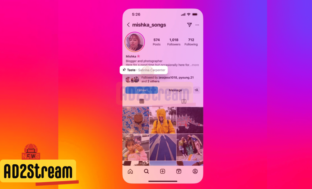 Pengguna Instagram akan bisa memilih lagu untuk diputar di profil mereka