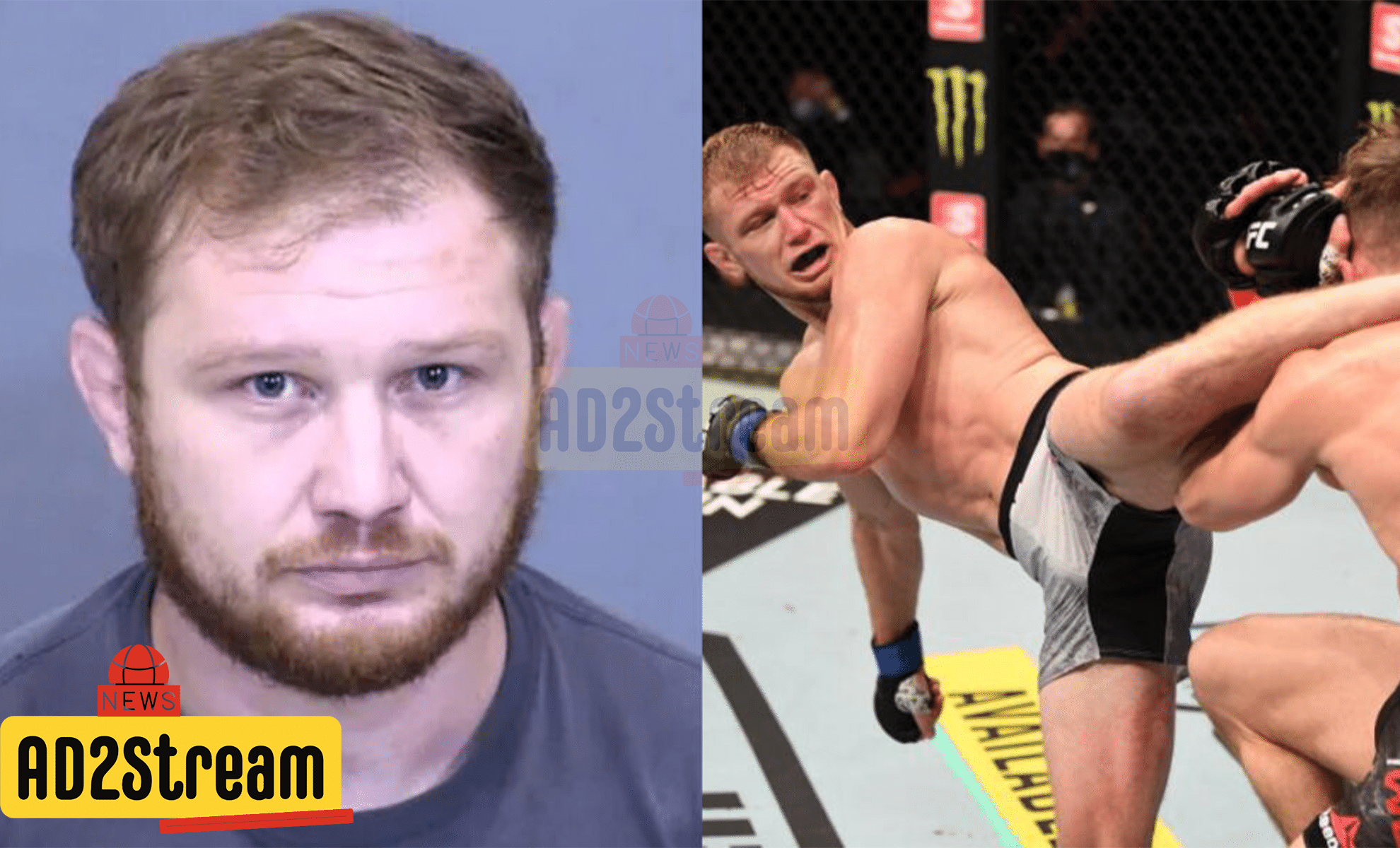 Petarung UFC Casey Kenney Ditangkap Usai Menculik Gadis Muda