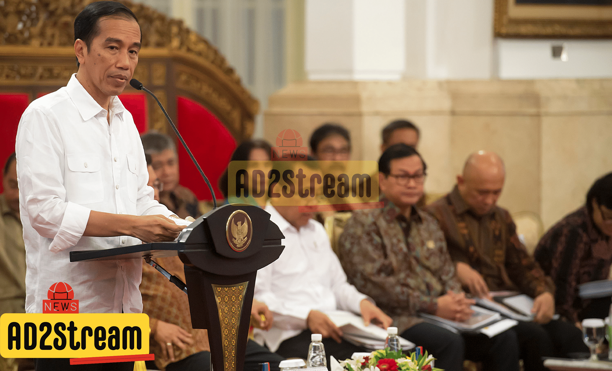 Presiden Jokowi Gelar Sidang Paripurna Perdana Di IKN