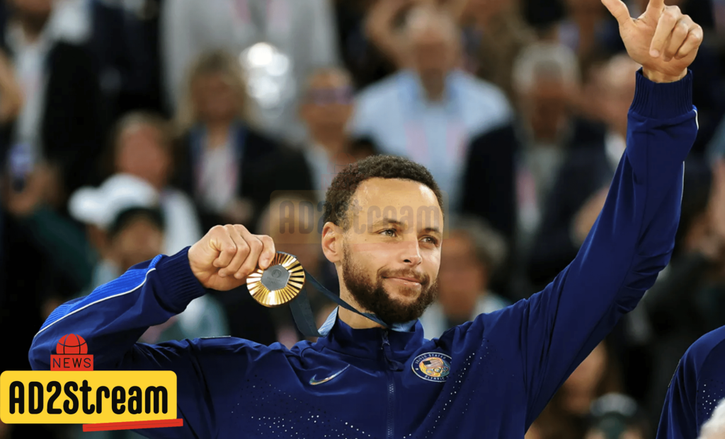 Stephen Curry memegang rekor sebagai pemimpin sepanjang masa NBA dalam lemparan tiga angka