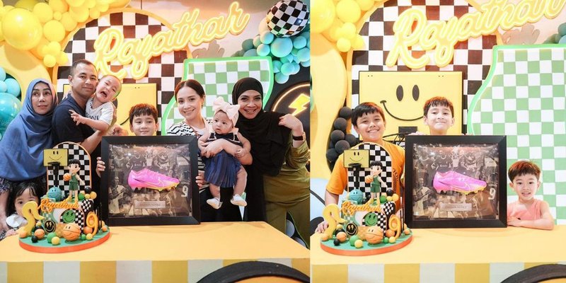 Rafathar Malik Ahmad Ultah ke-9 Ucapan Mbak Lala Bikin Haruu