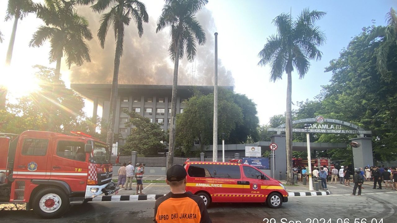 Bakamla: Terkait Kebakaran di Gedung Perintis Kemerdekaan