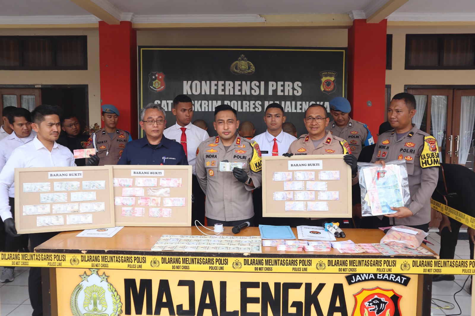 Peredaran Uang Palsu: Polisi Berhasil Bongkar di Sumedang