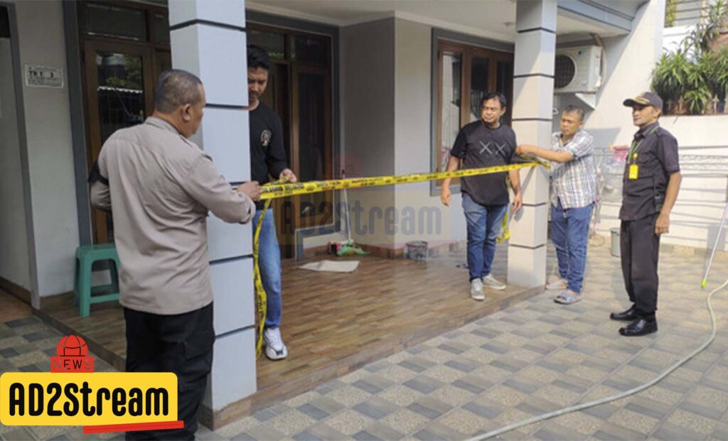 Jenazah seorang ART wanita berinisial NN yang ditemukan tewas di dalam toren di Gading Pandawa