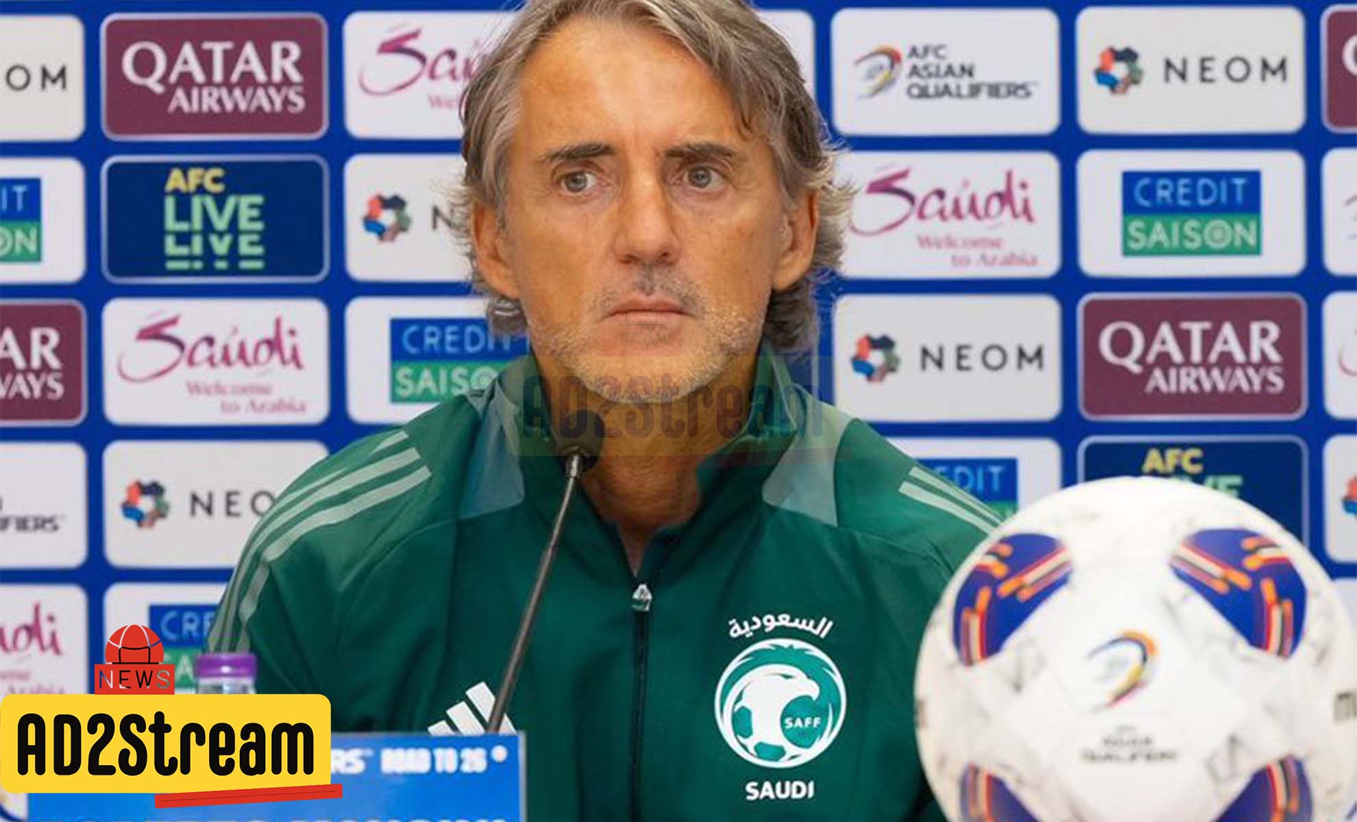 Roberto Mancini Resmi Tinggalkan Posisi Pelatih Timnas Arab Saudi