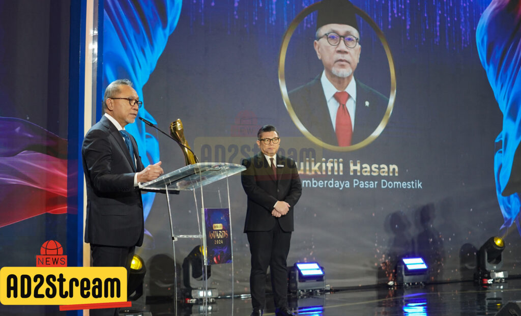 Zulkifli Hasan menyampaikan Terima kasih kepada detikcom yang telah memberikan penghargaan ini.