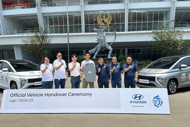 Hyundai Stargazer Resmi Jadi Mobil Operasional Liga 1