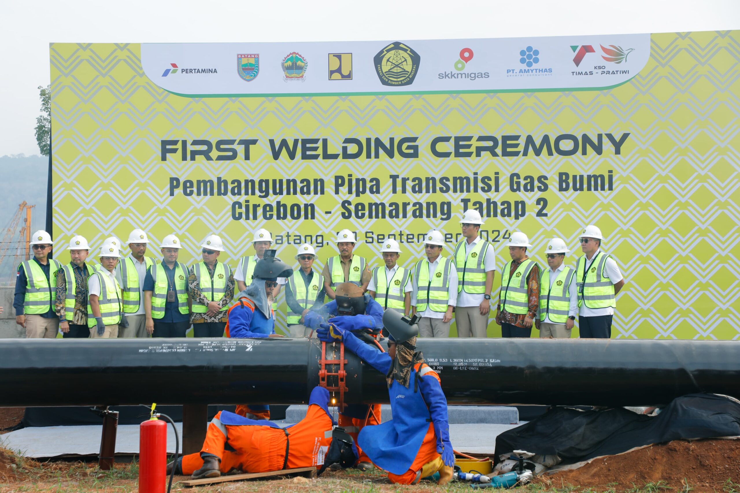 Proyek Pipa Gas Transmisi Cirebon-Semarang Tahap II