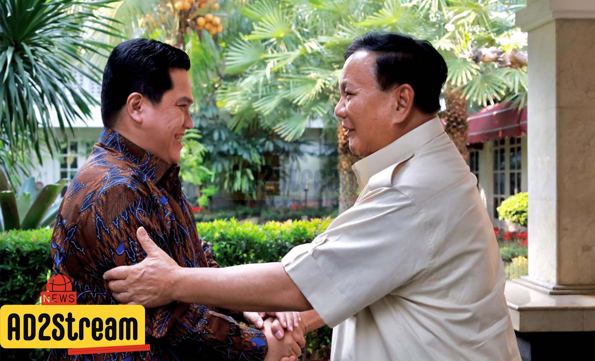 Erick Thohir Sampaikan Pesan Prabowo Untuk Timnas Indonesia