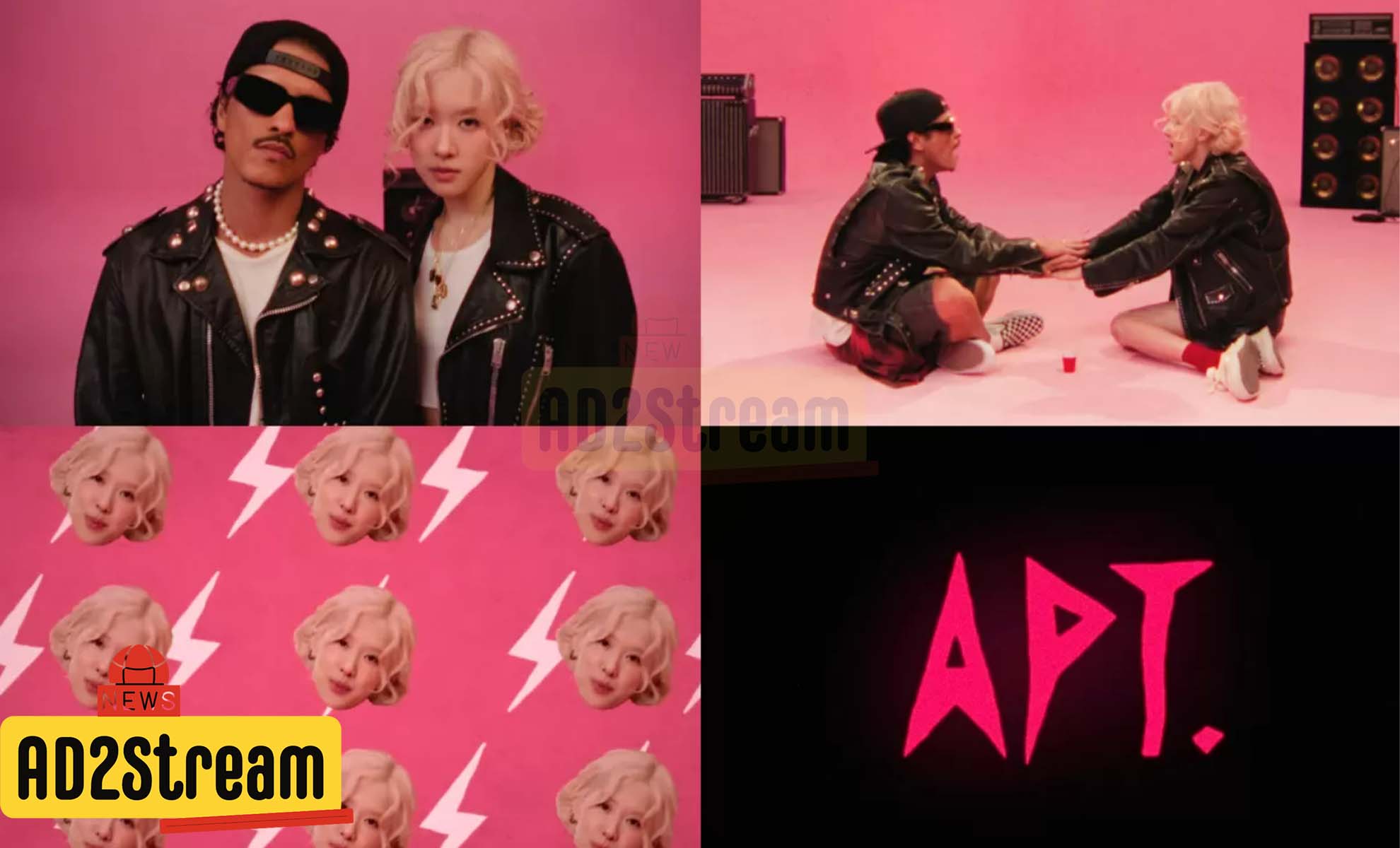 ROSÉ & Bruno Mars – APT Masih Jadi Trending Musik No 1