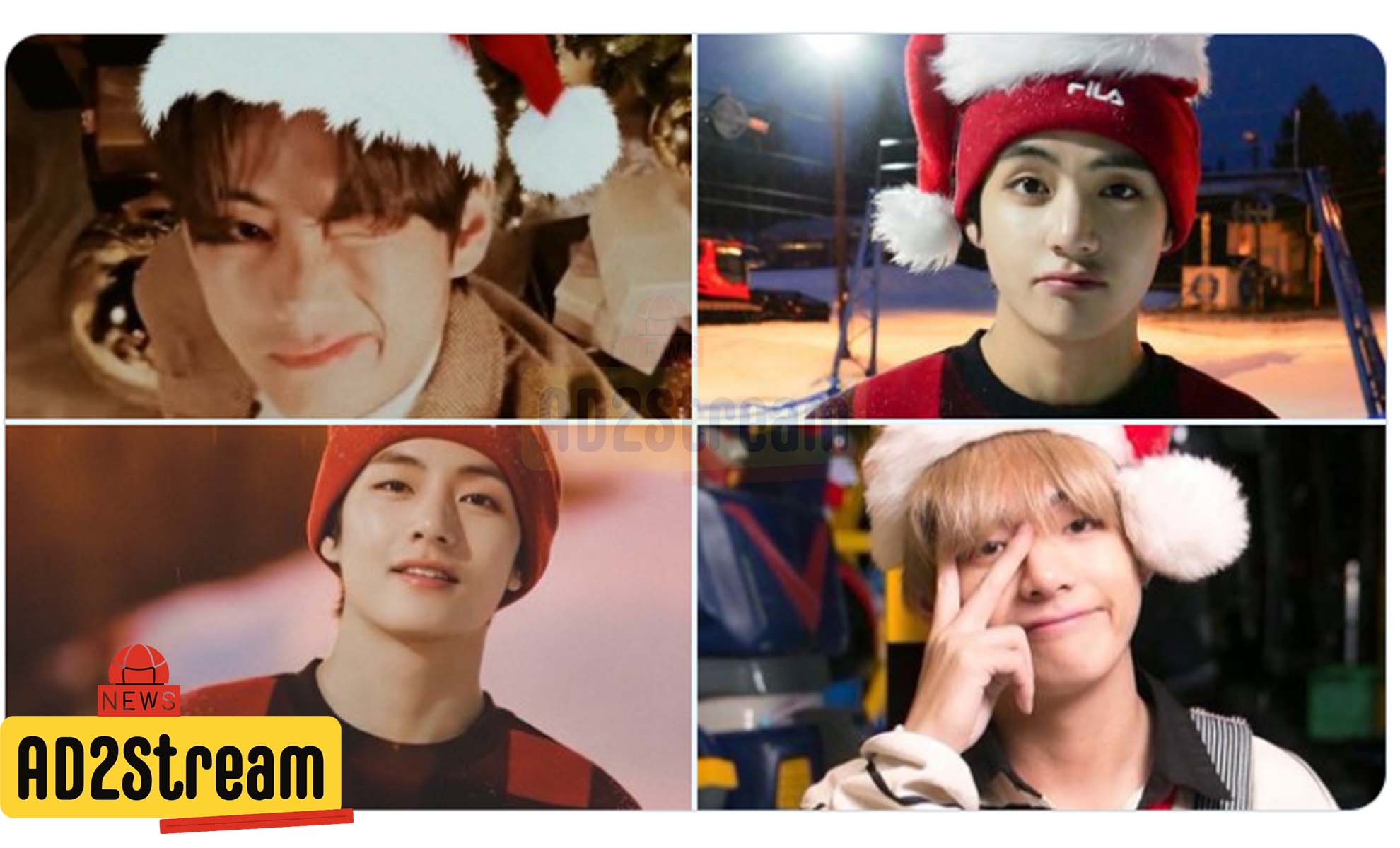 V BTS Mengumumkan Hadiah Natal untuk ARMY