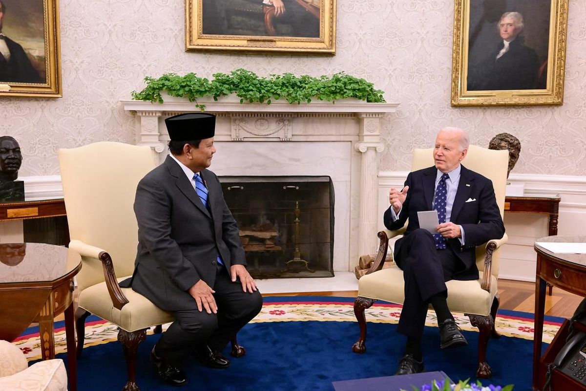 Prabowo dan Biden Sepakati Kerja Sama Pendidikan Sains