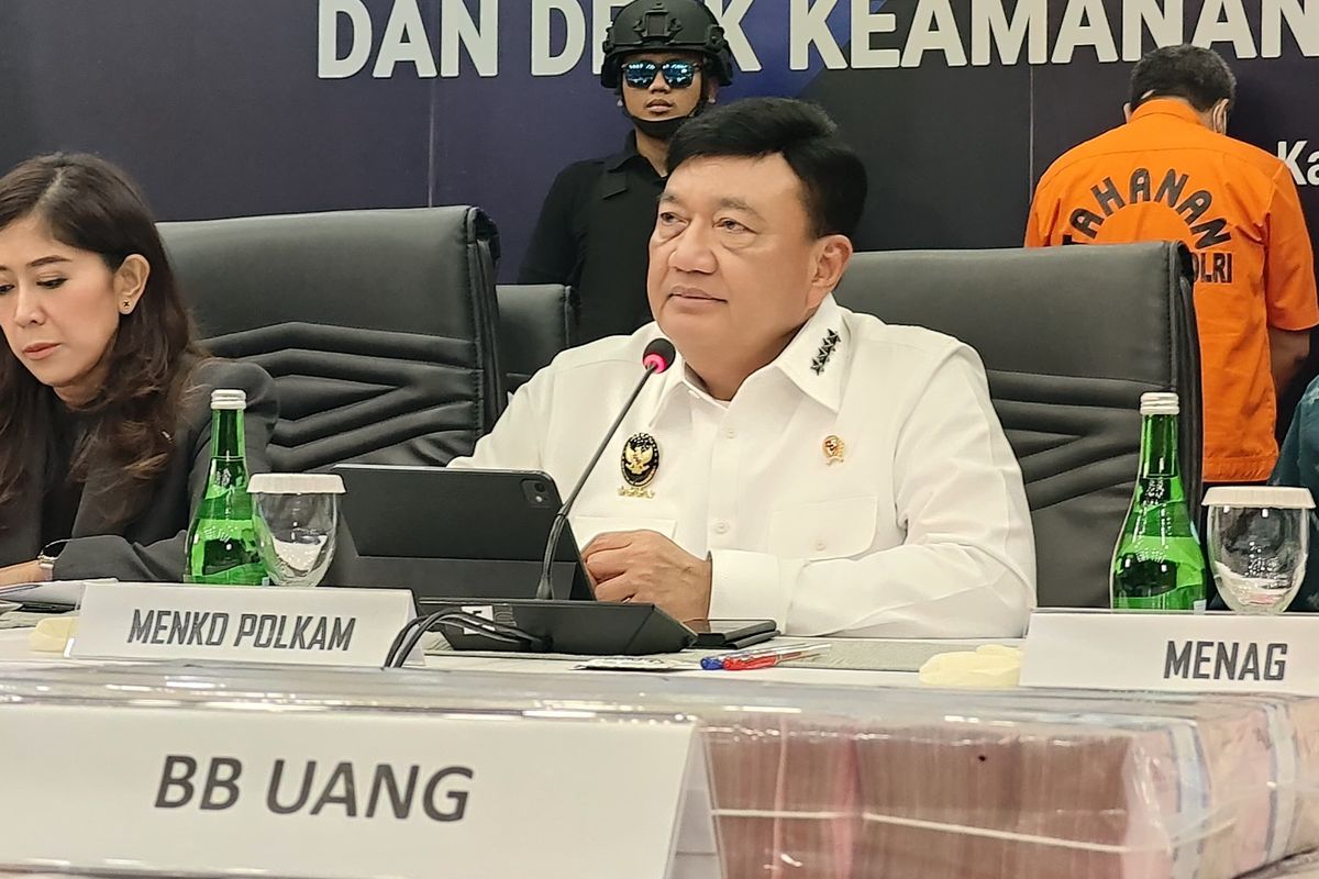 Menko Polkam: 97.000 Anggota TNI-Polri Diduga Bermain Judi Online