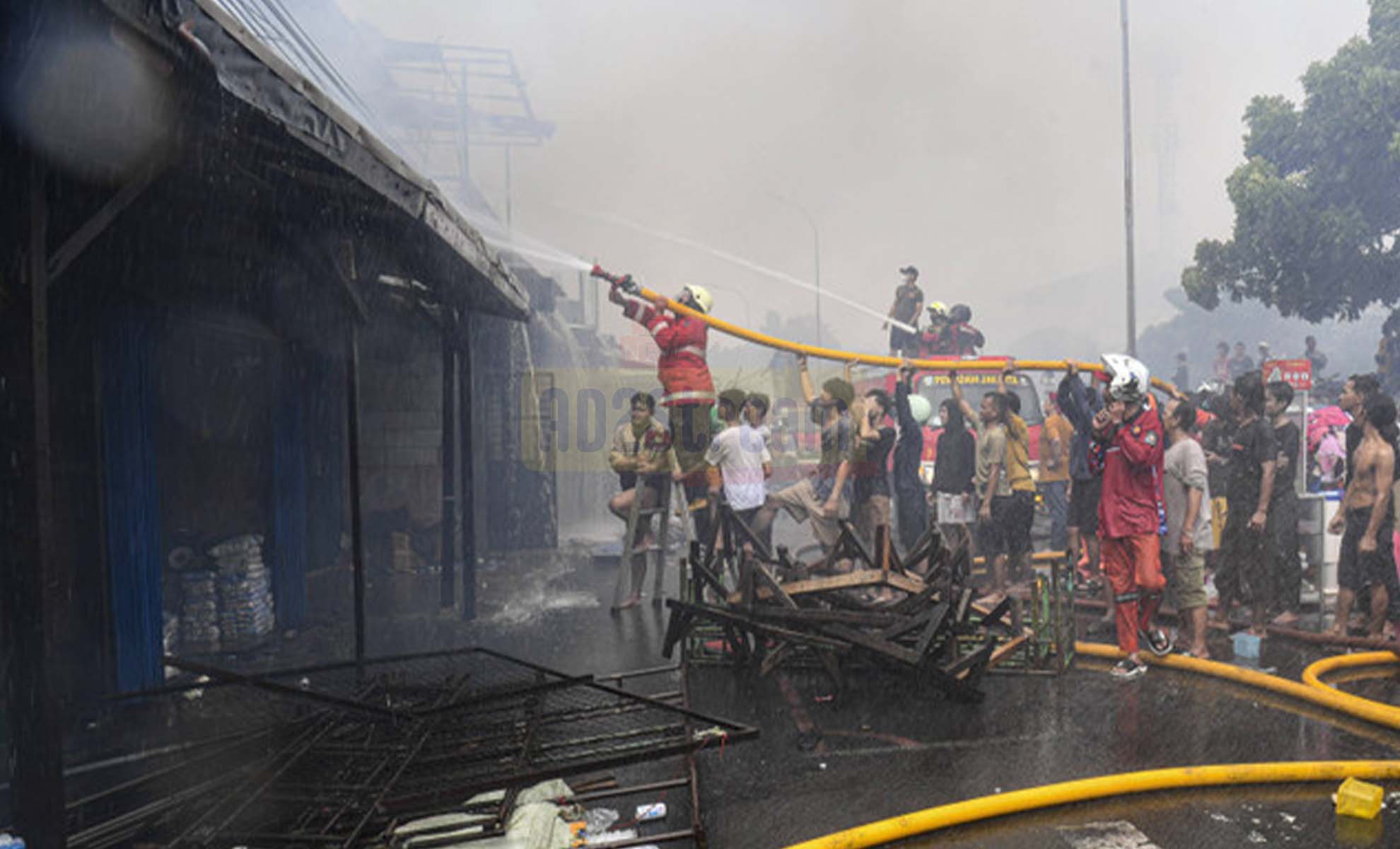 200 Rumah Kebakaran Di Kemayoran Akibat Kebocoran Gas