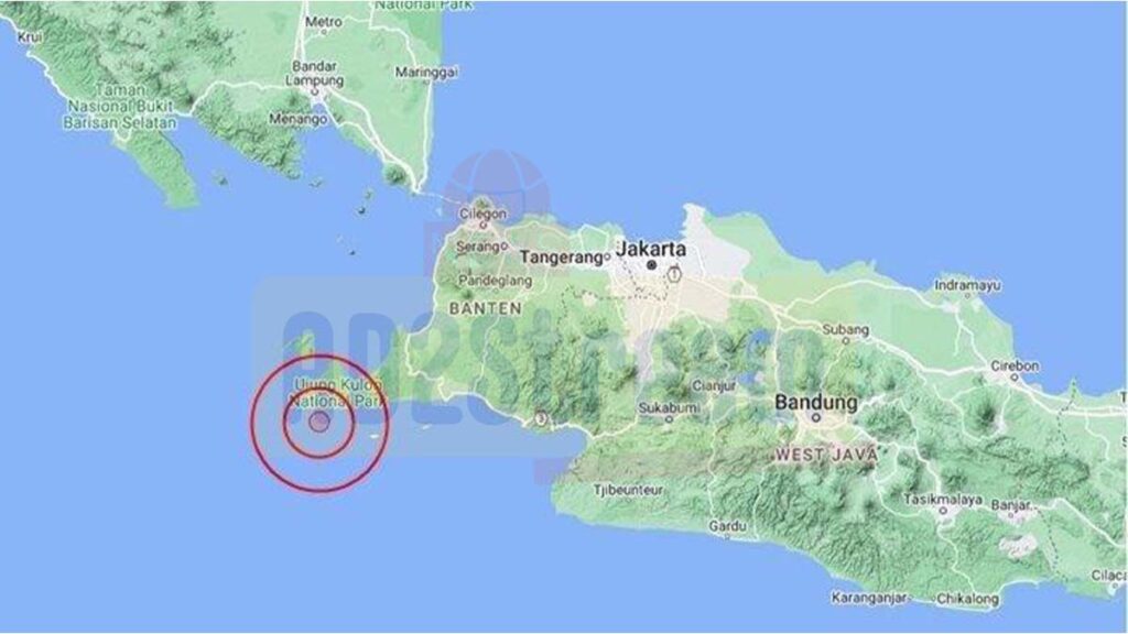 Gempa Bumi Guncang Wilayah Barat Laut Banten Kekuatan 5,3 Magnitudo