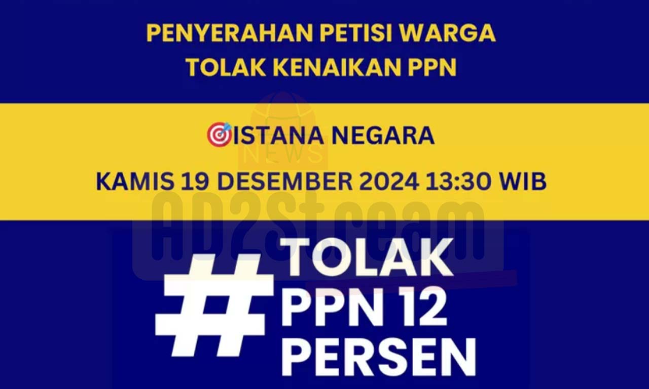 Petisi Menolak Pajak 12 Persen Diterima Sekretariat Negara