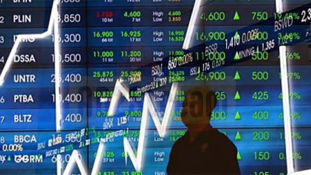 Saat IHSG hari ini naik, ada saham-saham paling untung di awal tahun